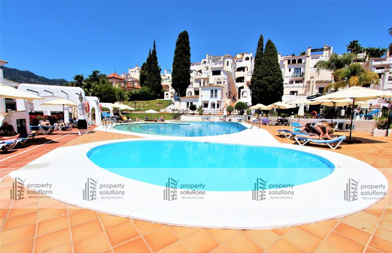 Ferienwohnung Pueblo Evita - Playa A 400M - Terraza Con Barbacoa Privada- Zona Avenida De Las Palmeras Benalmádena Exterior foto